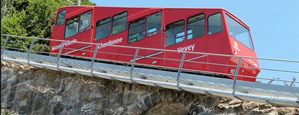Le funiculaire Vevey-Mont-Pèlerin